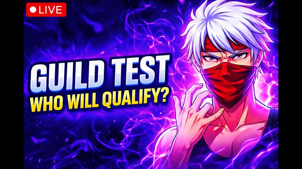 🔴 LIVE | FF Guild vs Guild 🔥 1v4 Challenge |  🎁Free Fire Live Stream 😱 1V1 WITH SUB