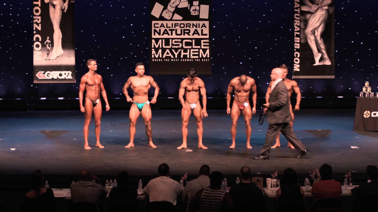 California natural muscle mayhem open lightweight posedown 2014