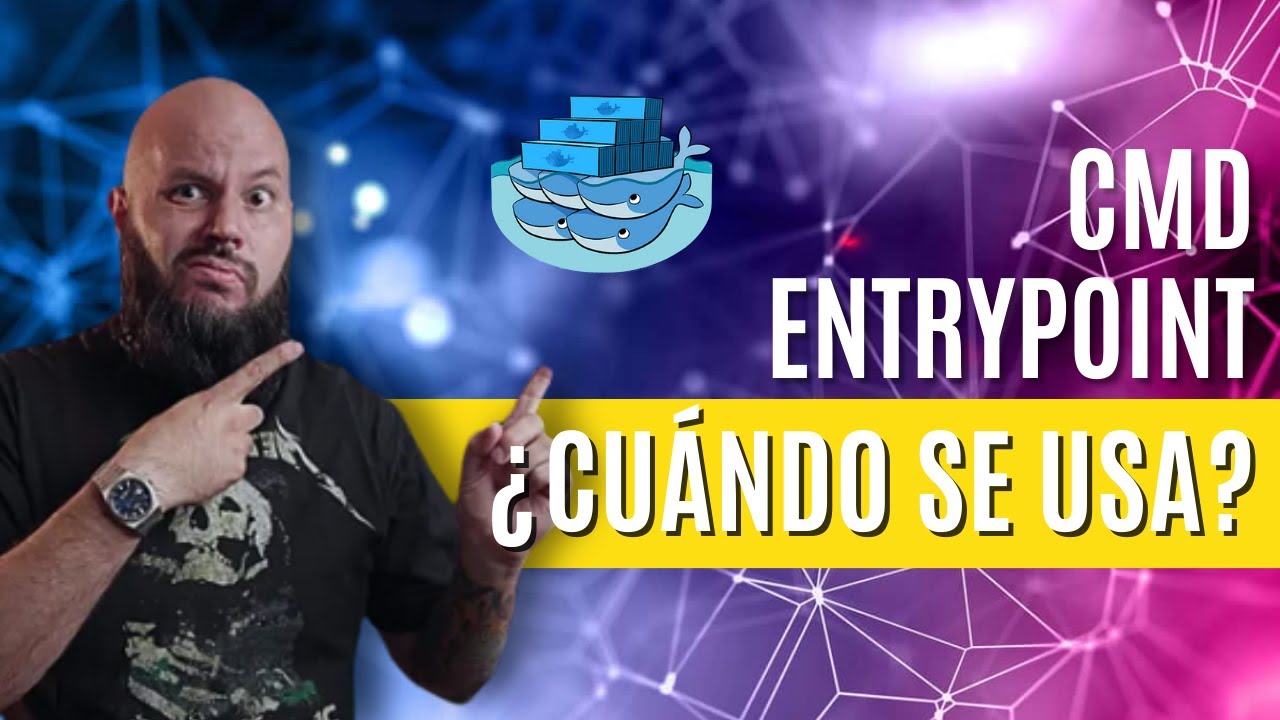 DIFERENCIA entre CMD, RUN, y ENTRYPOINT en DOCKER - V2M