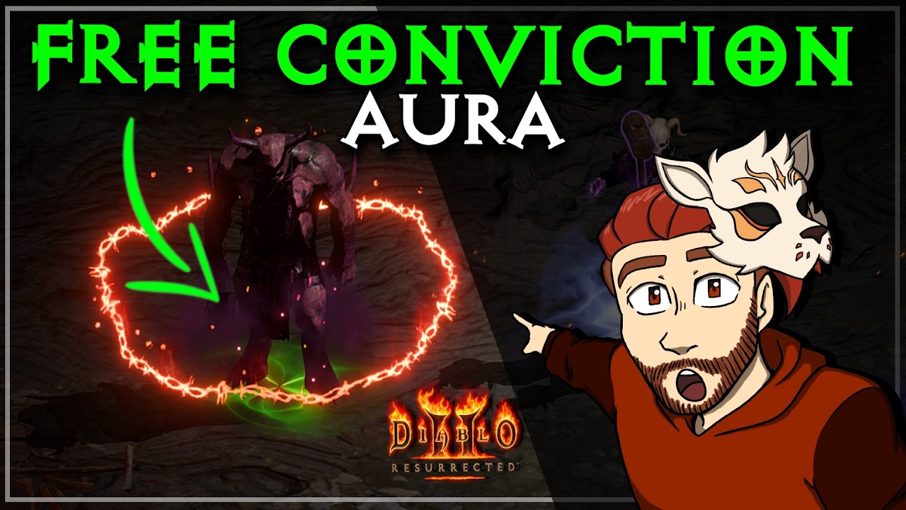 How to Farm FREE Conviction Aura on Warlock! Never Make Infinity Again Diablo 2 Resurrected D2R