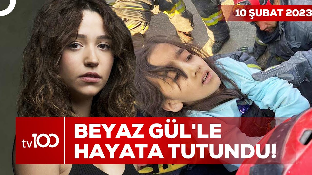 Zeynep Bastık’tan Enkazdan Çıkarılan Ayfer Ve Kardeşine Destek |  Ece Üner'le Tv100 Ana Haber