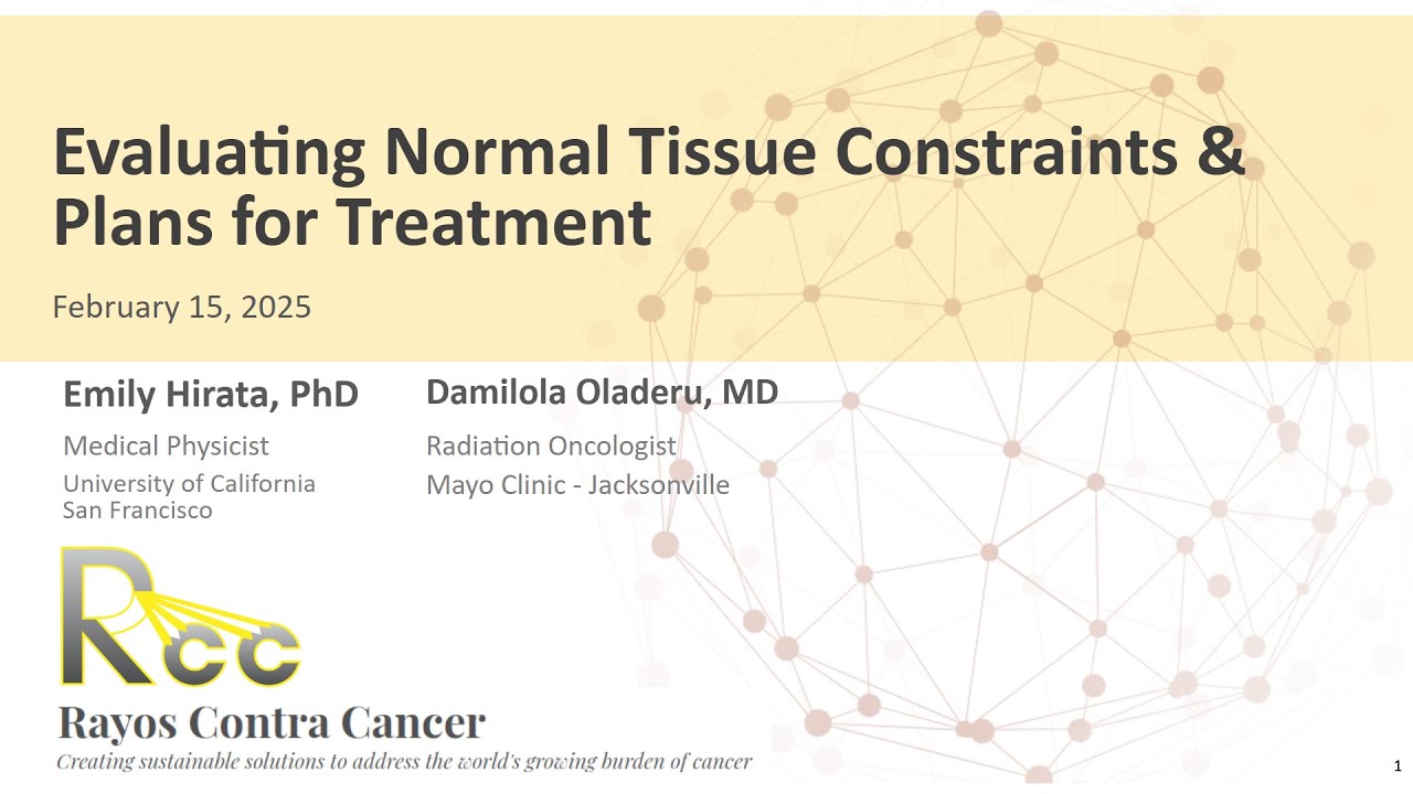 Session 14: Evaluating normal tissue constraints and plans for treatment