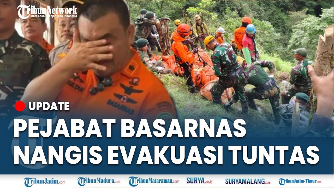 🔴DETIK-DETIK ANDI SULTAN MENANGIS, Basarnas Tuntas Evakuasi 10 Korban PEsawat ATR 42-500