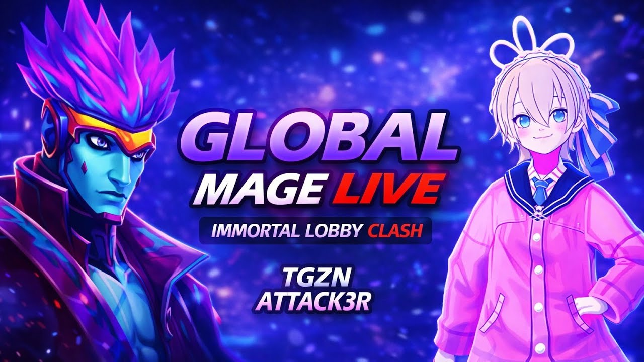 AtTaCk3r is Live  MLBB Immortal Lobby 150+ Star Rank Clash  - Mar 04 2026