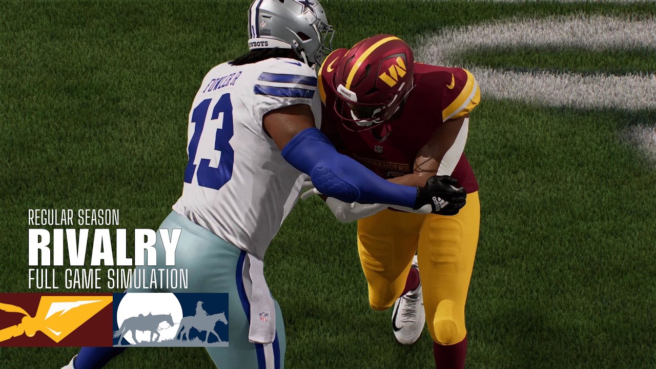 Commanders vs. Cowboys | 2026 Rivalry Game | Madden NFL 26 Simulation
