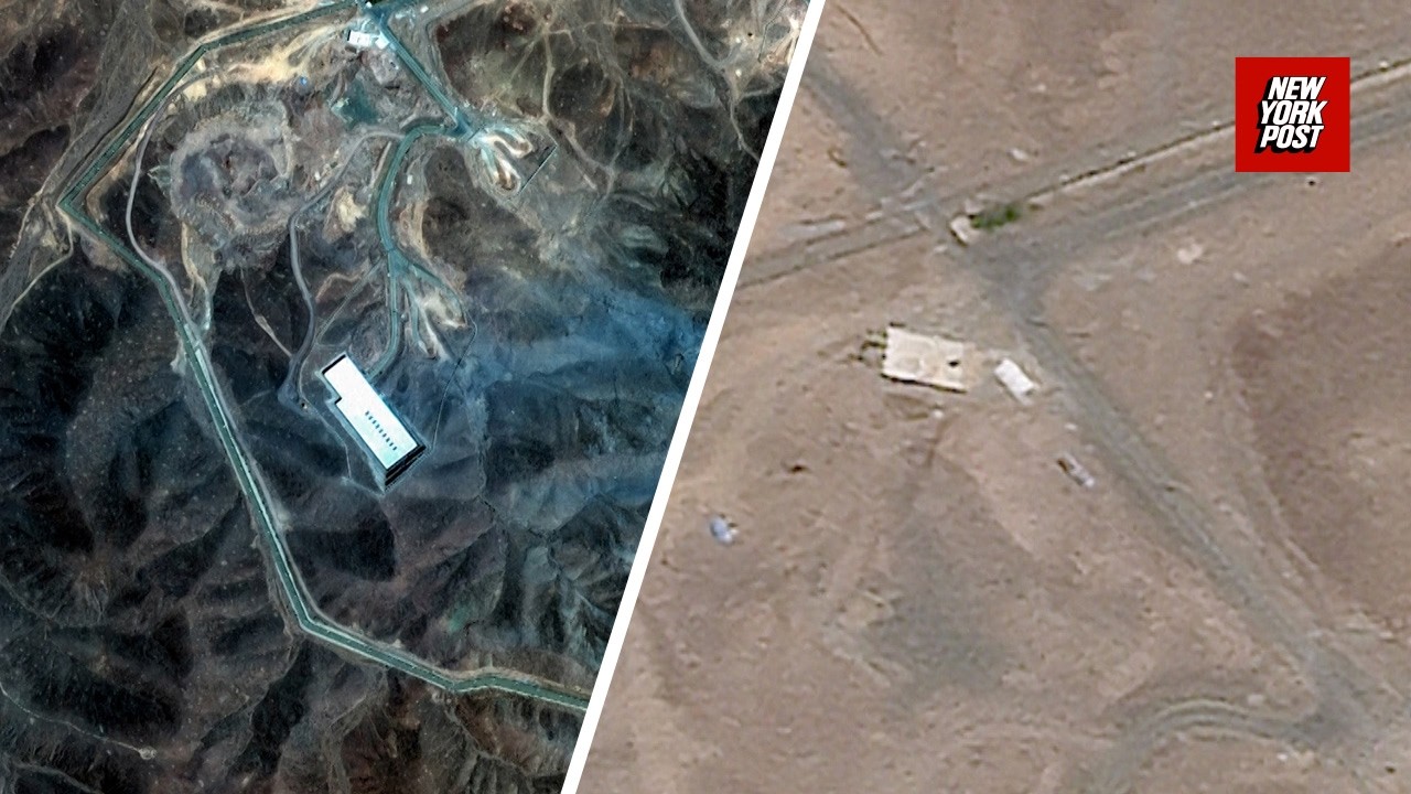 Before and after: Satellite images show devastation at Iran's Fordow nuclear site