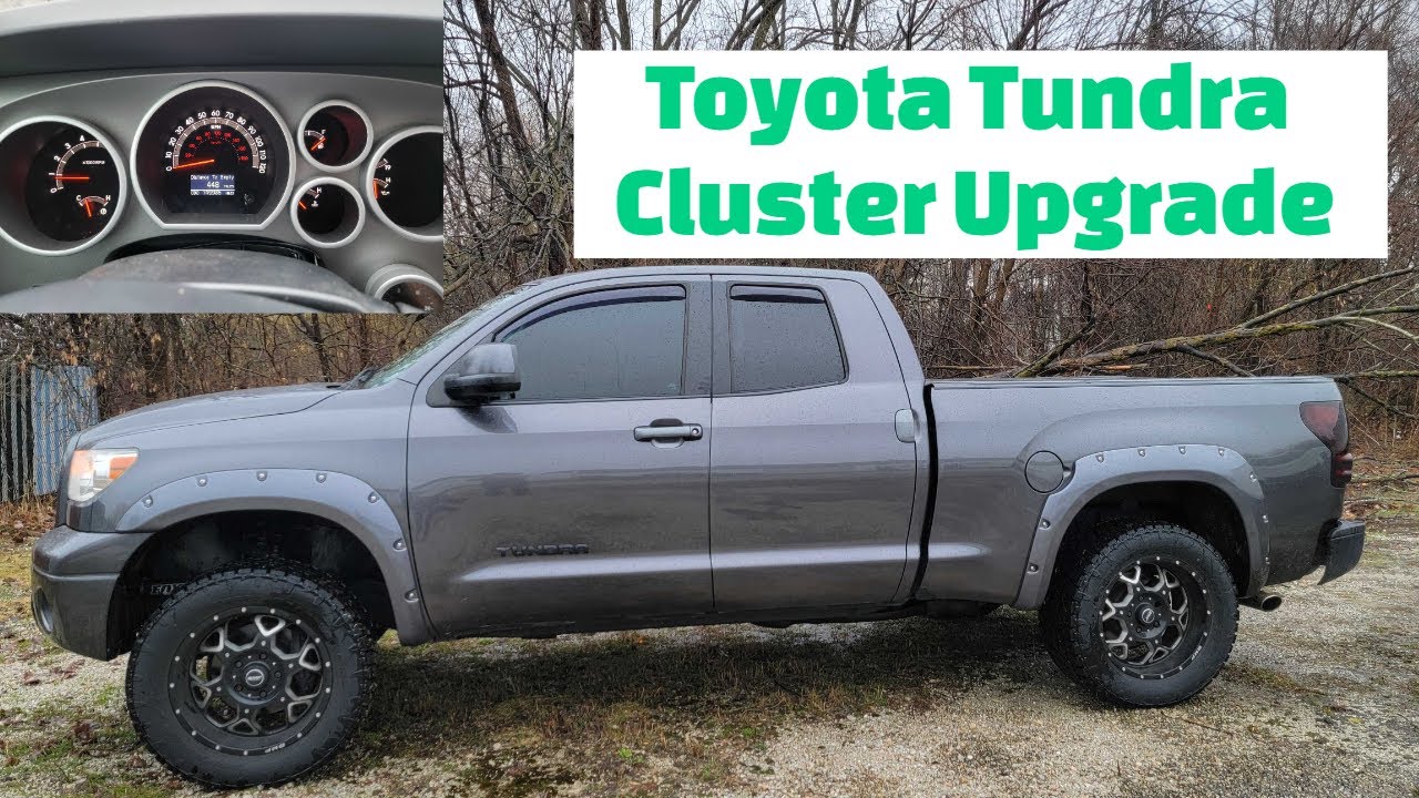Most Popular Toyota Tundra cluster upgrade how to tips, step by step guide remove install mileage