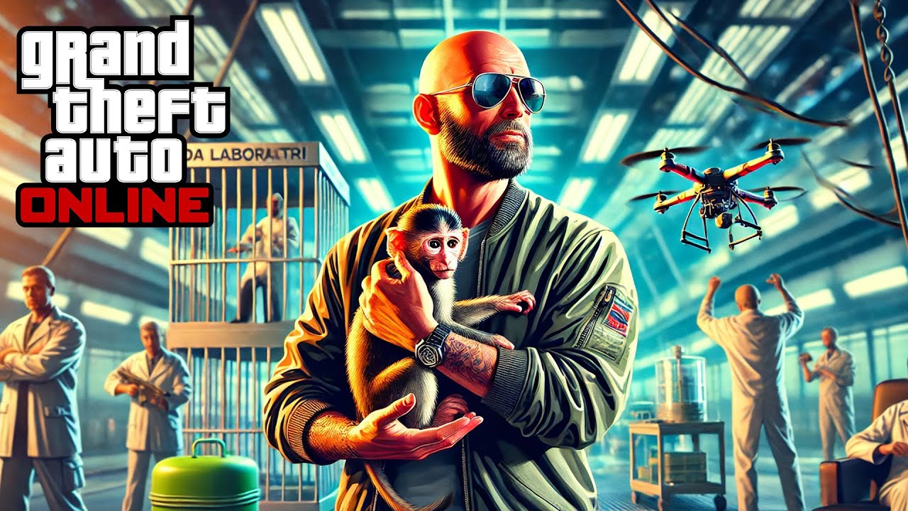 Ho salvato una Scimmia dai Laboratori Humane - GTA Online E76