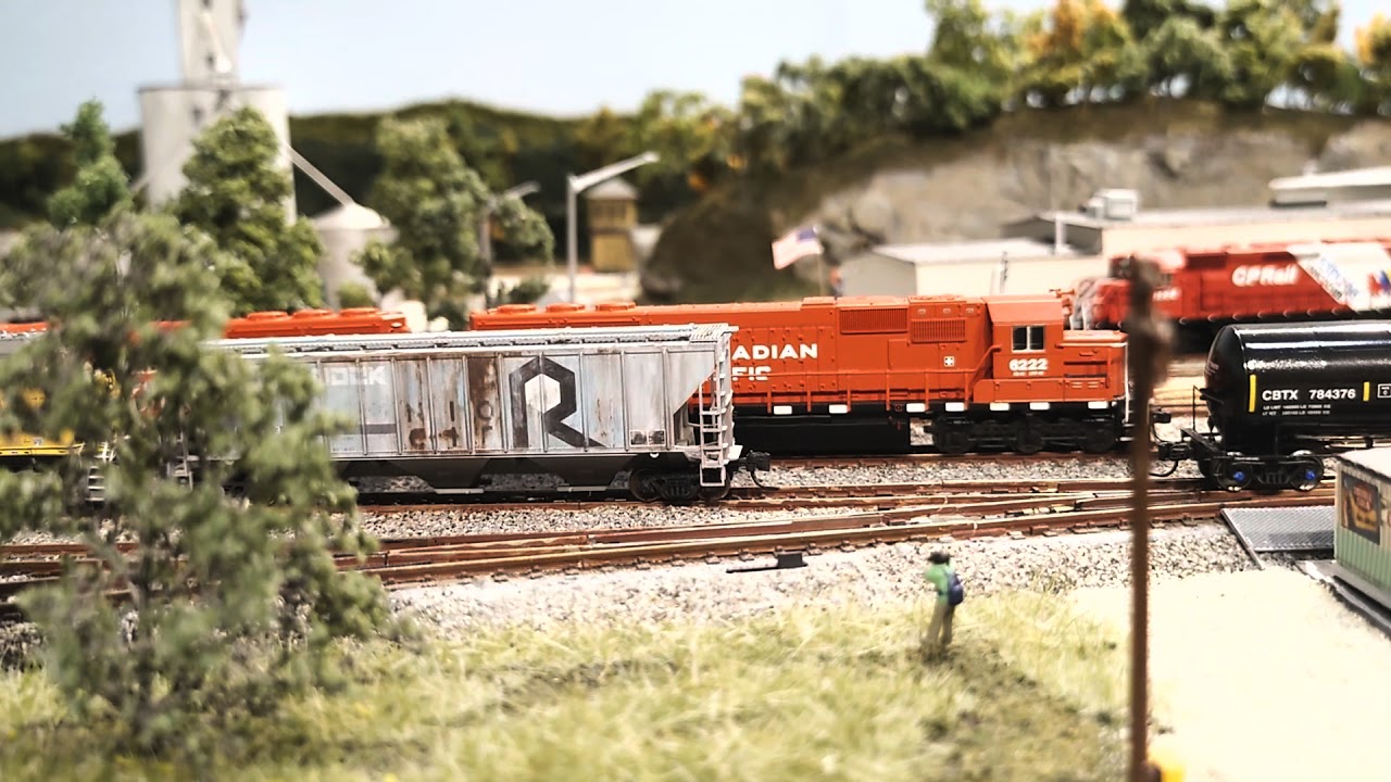 My N scale layout July 2020 update ( really loud small model railroad). Please read description.