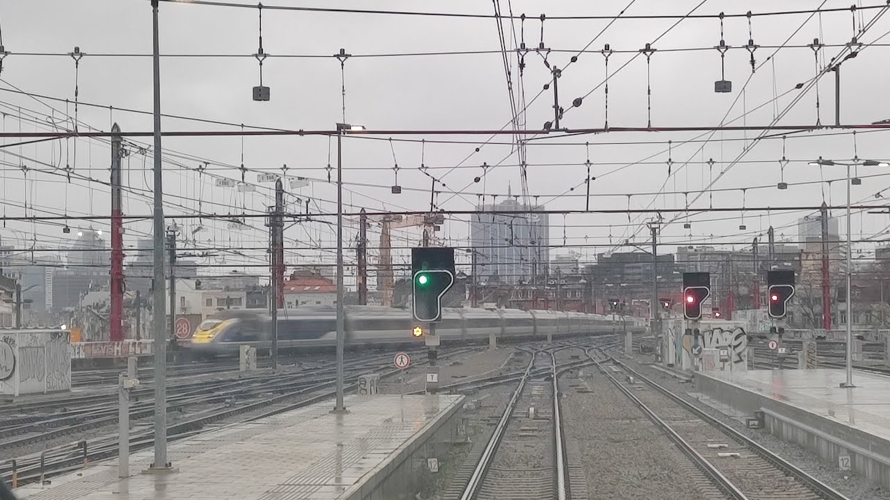 Cab ride Desiro : Nivelles - Bruxelles Midi