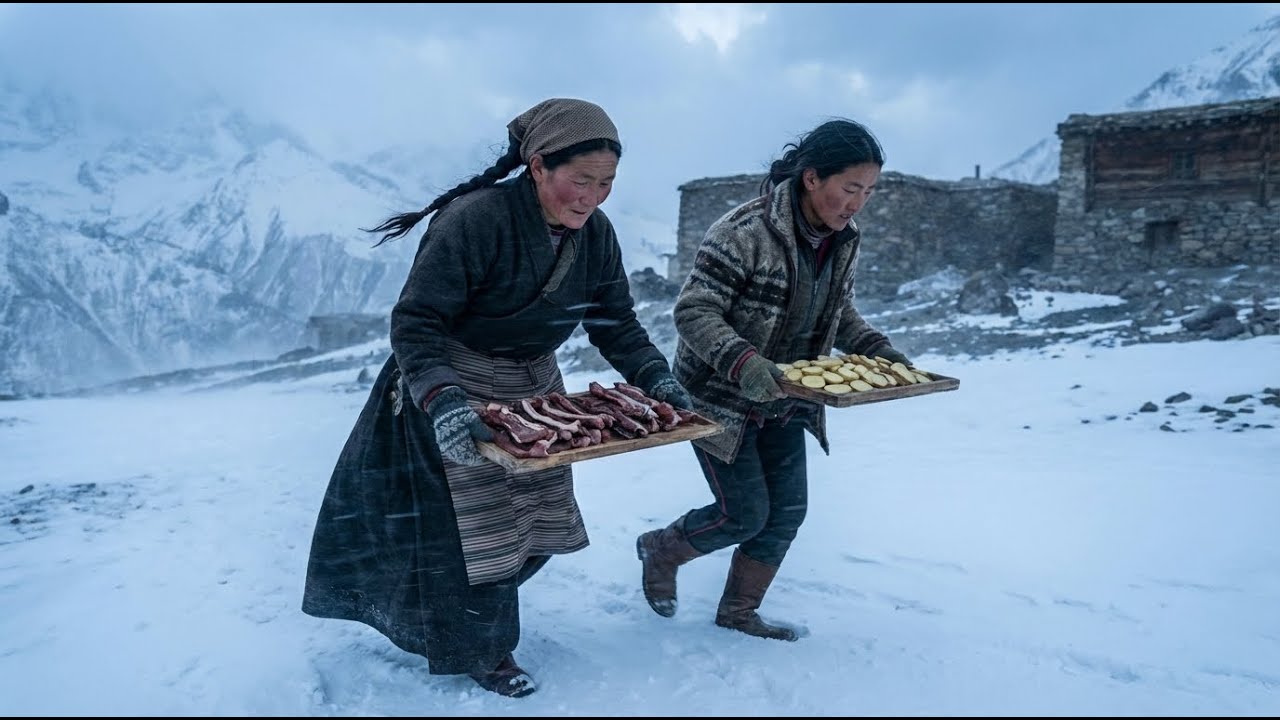 How People Preserve Food Where Nothing Grows - Frozen Traditions at 4,500 m