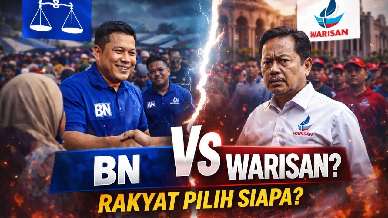"BN atau WARISAN Pilihan Terbaik Di Lamag?? Lihat Strategi politik BN di Lamag!