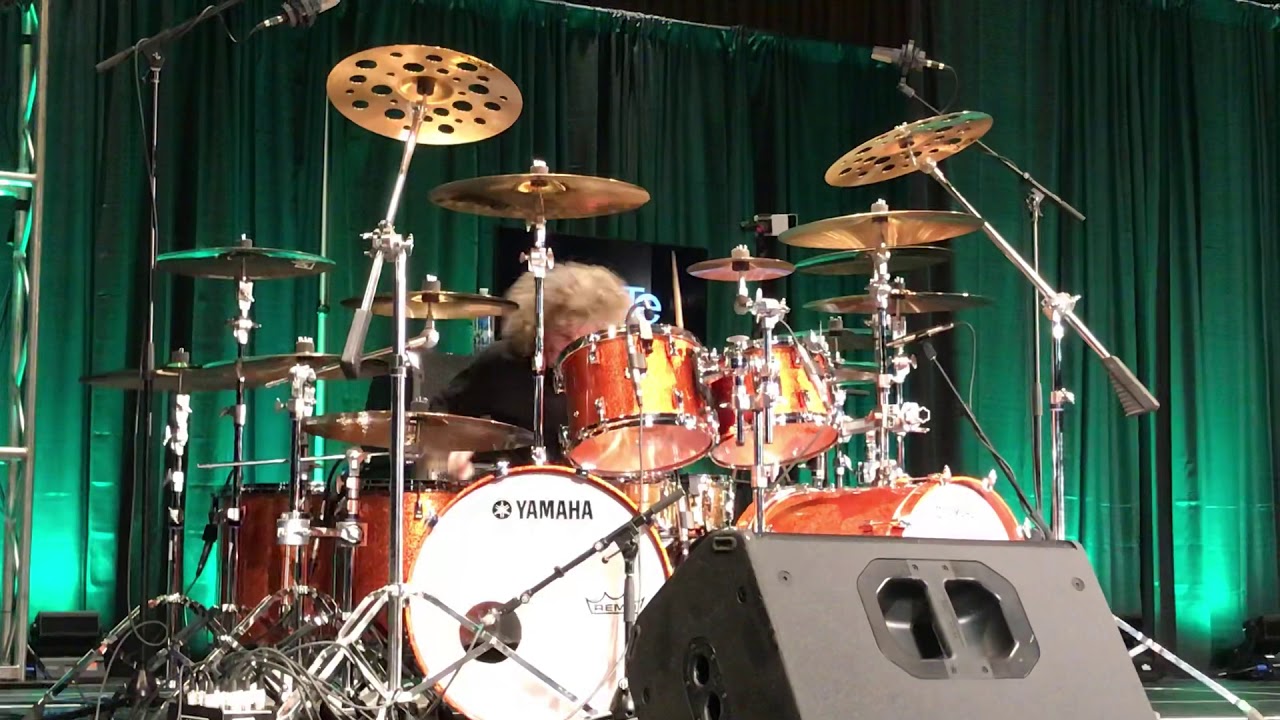 Tommy Aldridge drum solo at PASIC 2019