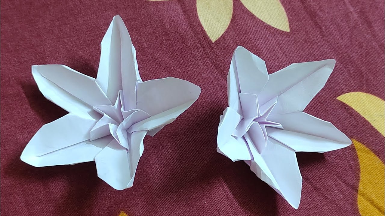 How to make origami cherry blossoms!🌸 Easy