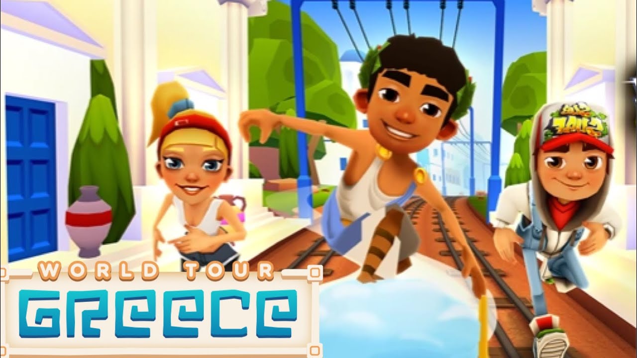 🌩Subway Surfers Greece 2015!🏺