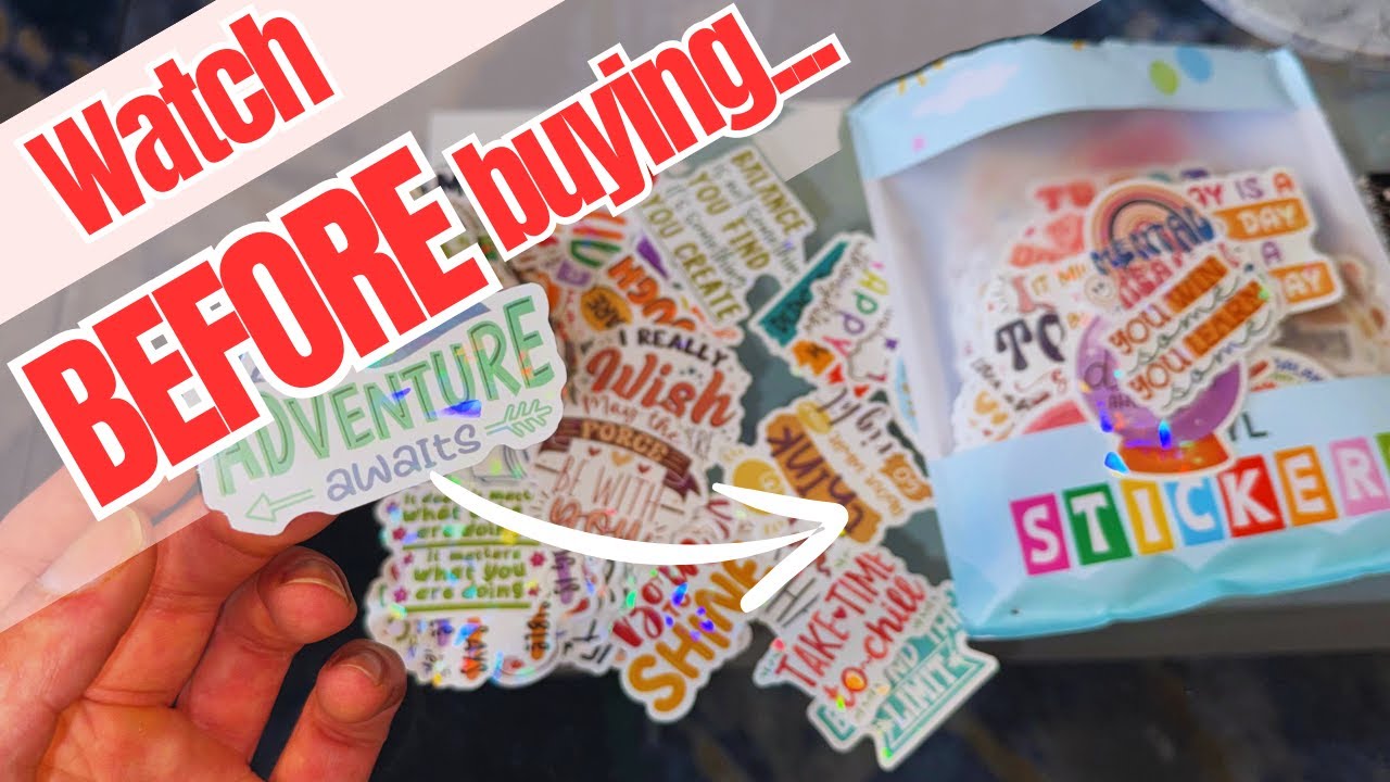 Review of 300PCS Motivational Stickers for Vision Board Water Bottles Laptops, Inspirational Quote
