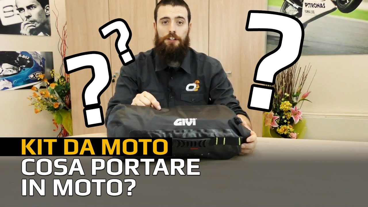 Il kit da viaggio in moto DEFINITIVO!