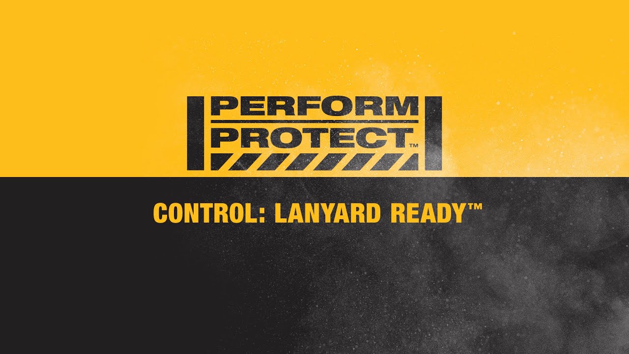 DEWALT PERFORM & PROTECT™ - LANYARD READY™ Feature
