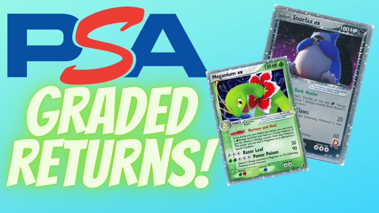 EX Team Rocket Returns and EX Unseen Forces EX Pokémon Cards Are Soo Beautiful | PSA Graded Returns