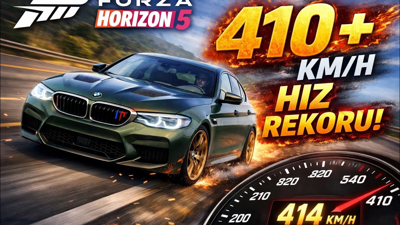 FORZA HORİZON 5 BMW M5 CS İLE GAZLAMA