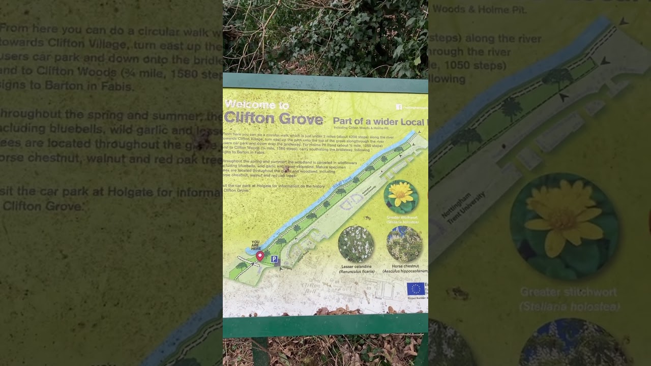 2293. Clifton Grove, by the River Trent, Nottingham.