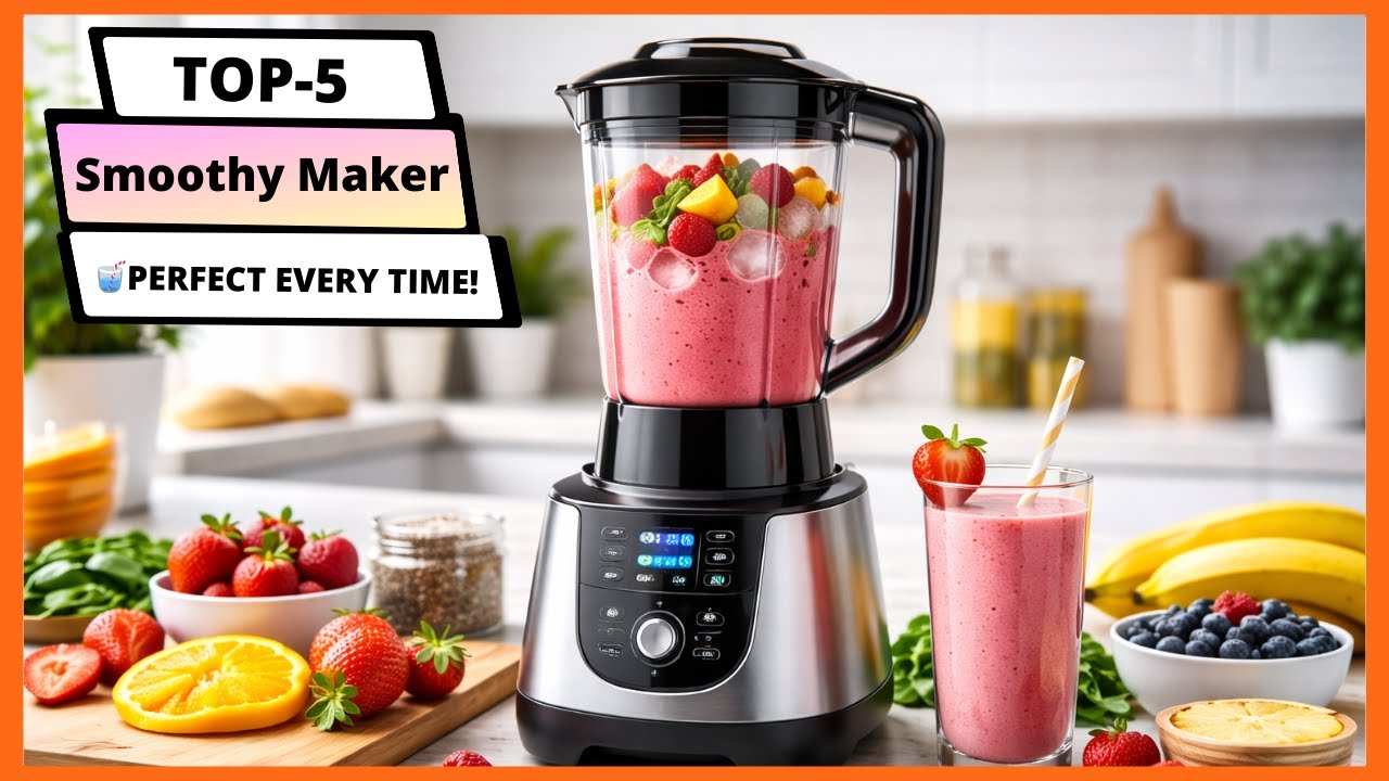 ✅ Top 5 Best Smoothy Maker 2026 🥤🔥 | Crush Ice & Make Perfect Smoothies FAST!