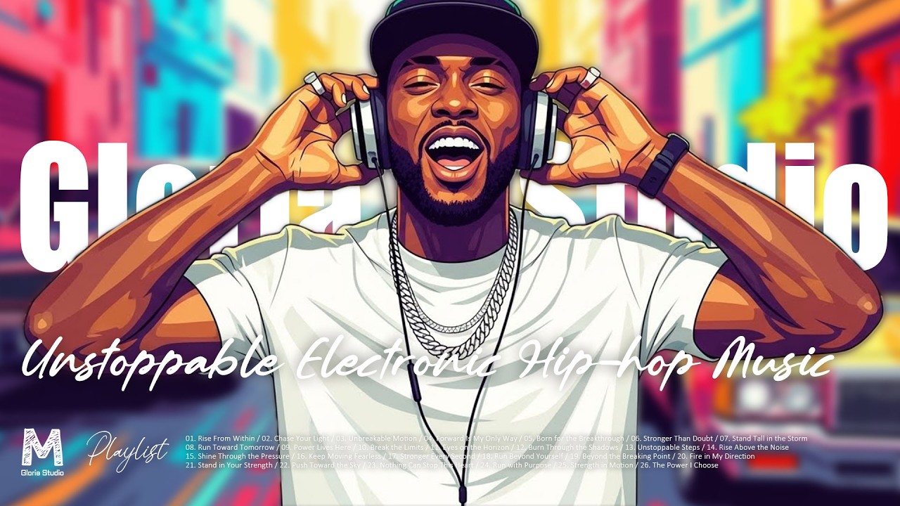 [Unstoppable Electronic Hip-hop Music] Good music to listen to while exercising. | Gloria M Studio