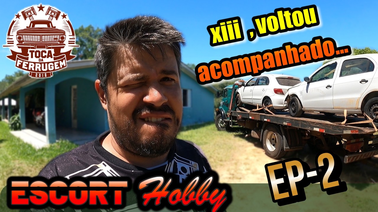 Escort Hobby 1996 do leilão -  ep 2: Escort fez 2 amigos!