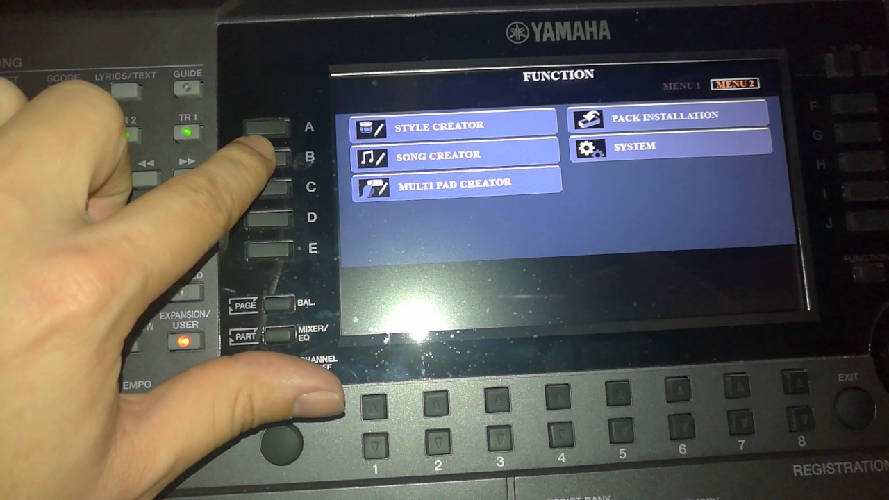Como editar un midi en tu piano yamaha