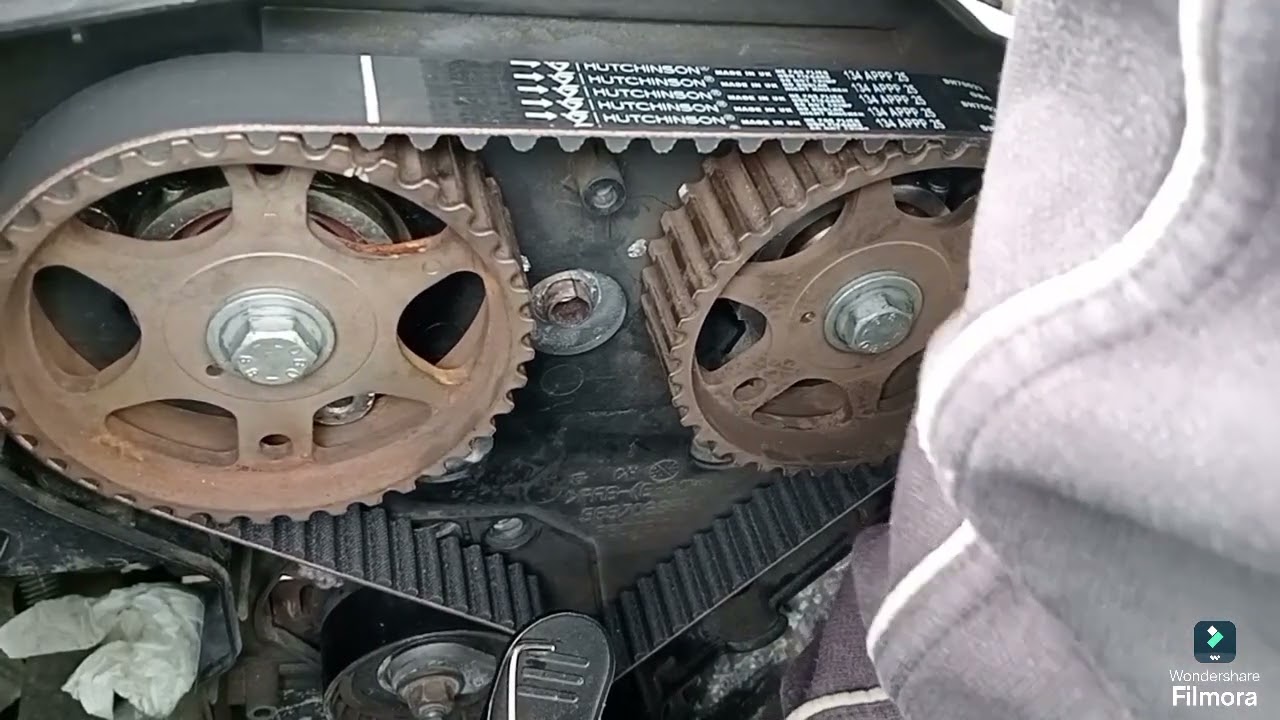 Peugeot 307: TU5JP4 Cylinder head prt128. Timing belt. DIYChannel&Music