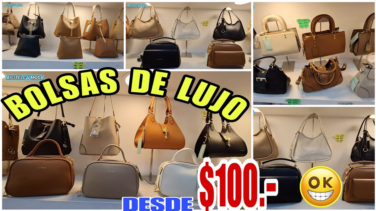 BOLSAS PREMIUM ALTA GAMA BARATAS DESDE $100.- DE FACIL VENTA.