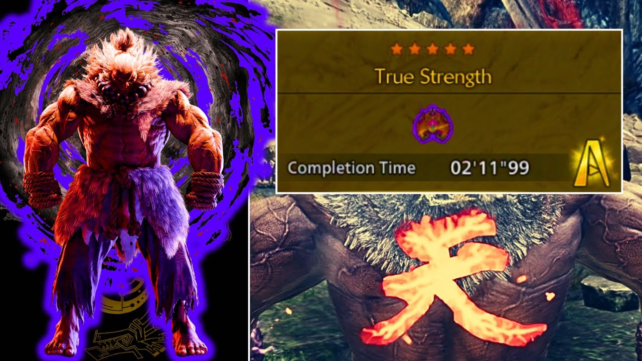 Arena: True Strength 2'11 - Akuma vs Tempered Ajarakan | Monster Hunter Wilds
