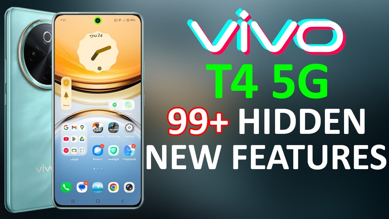 Vivo T4 5G 99+ Tips, Tricks & Hidden Features | Amazing Hacks - THAT NO ONE SHOWS [HINDI] 🔥🔥🔥