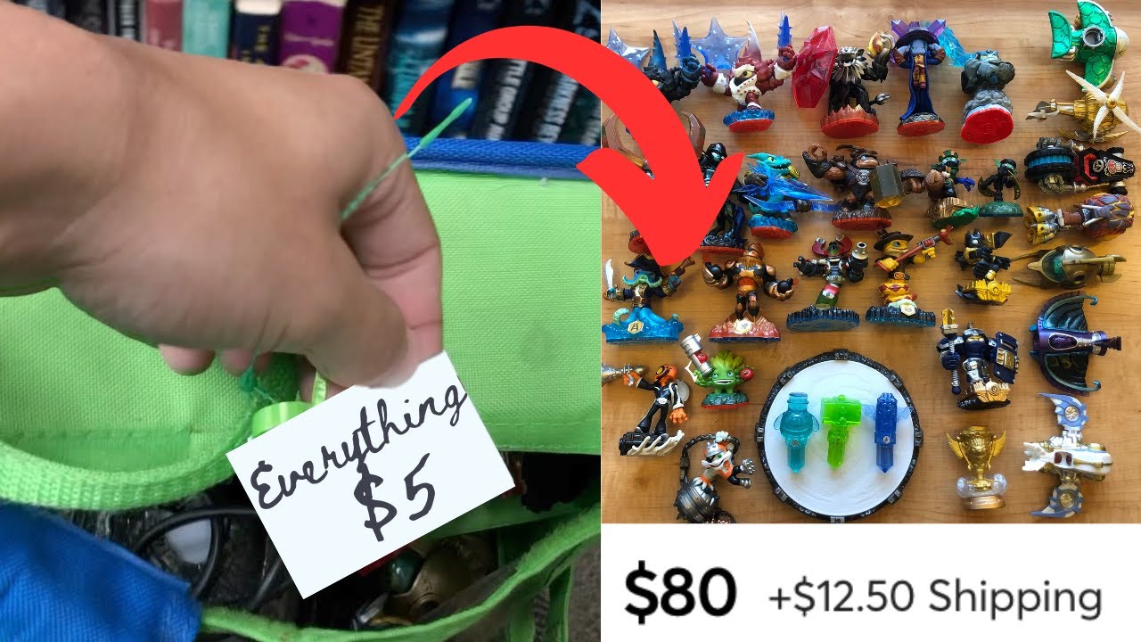 I Found A Skylanders Collection At The Thrift Store for Only $5 !?