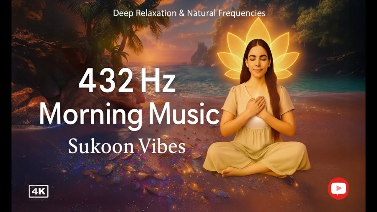432 Hz Healing Frequencies for Deep Relaxation & Stress Relief | Calm Meditation Music for Sleep