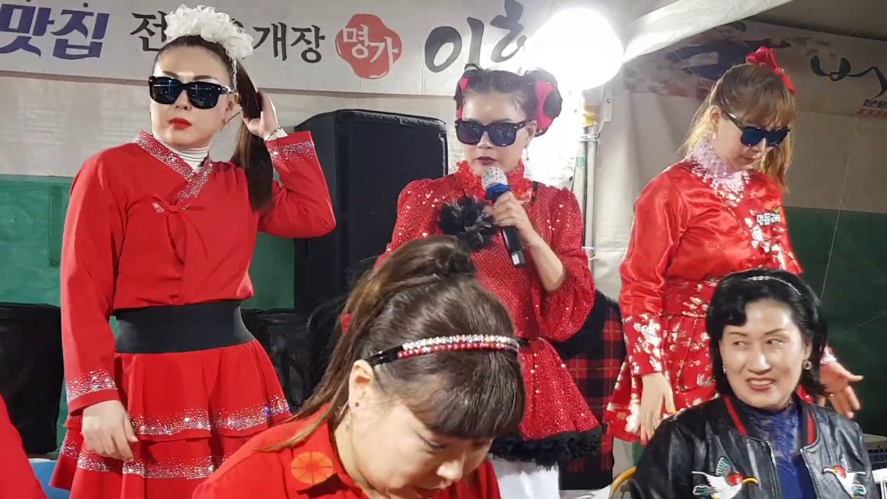 버드리 3월16일 아카데미학원생들과 신나는메들리! 밤공연중반 구례산수유꽃축제