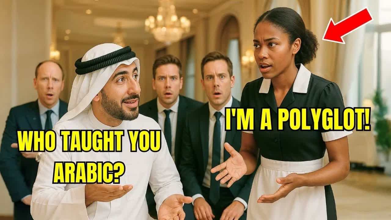 The Millionaire Sheikh Speaks Arabic, Only Black Maid Replies—Shocking Everyone!