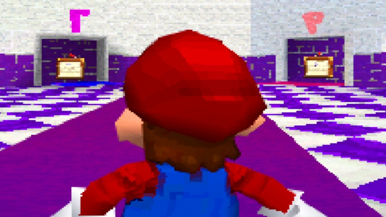 Super Mario 64 x4 (B3313 DS Beta) - 100% Walkthrough Part 12 Gameplay - Waluigi & Peach Secret Room
