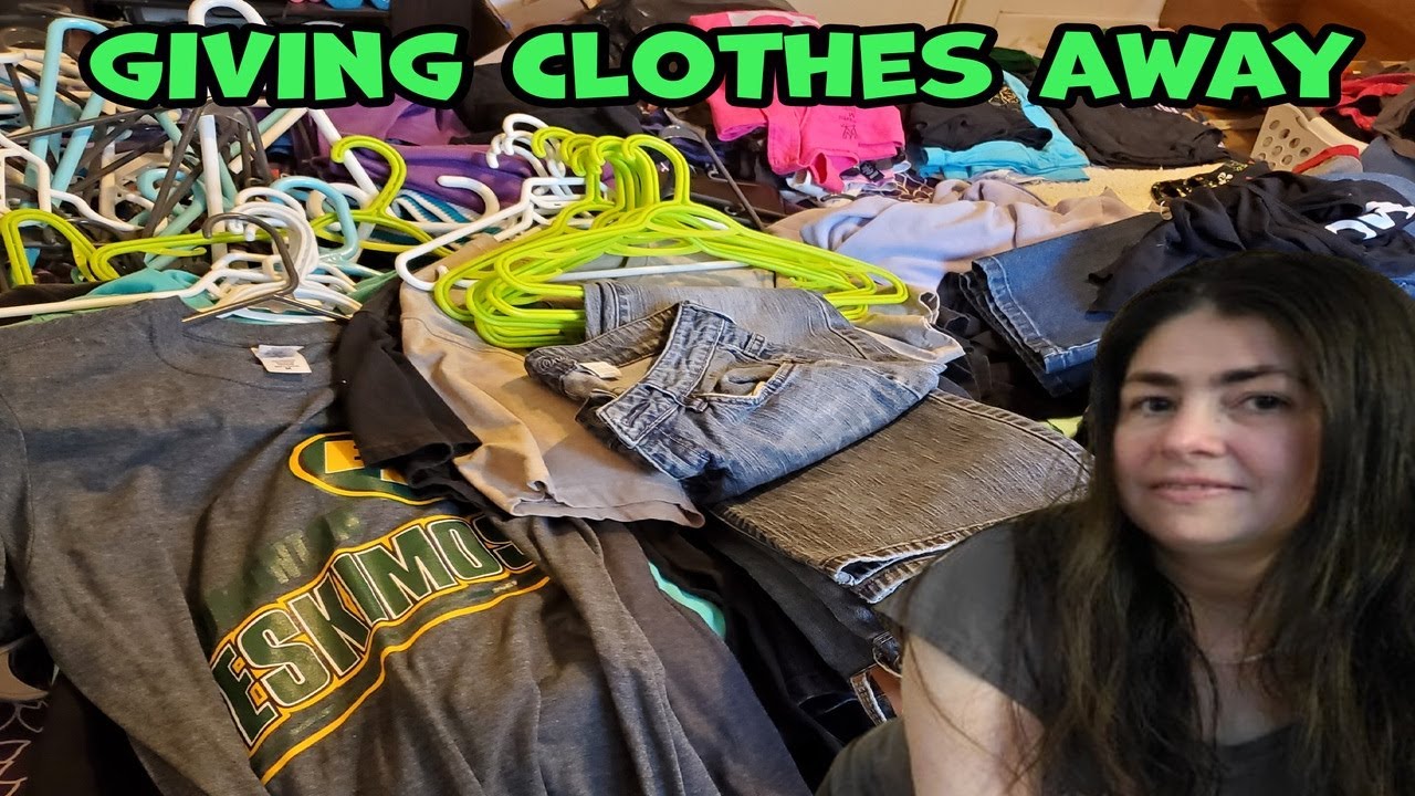 Giving Away Clothes to the Less Fortunate