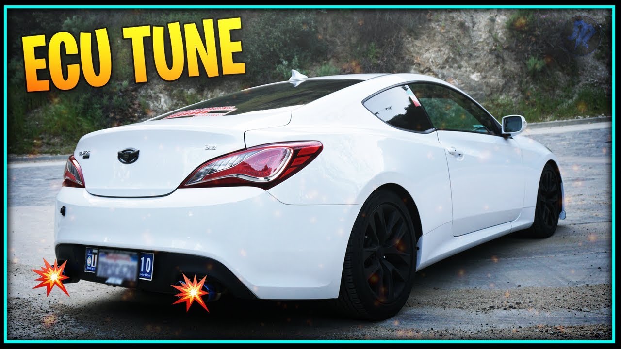 Genesis Coupe 3.8 ECU TUNE (Crazy Backfire)