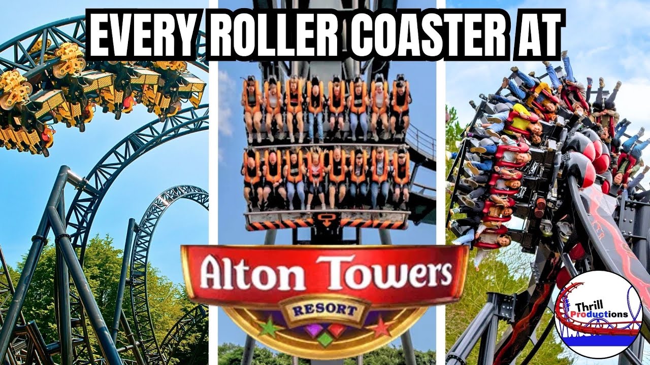 Every Roller Coaster at Alton Towers! (2024 Edition)