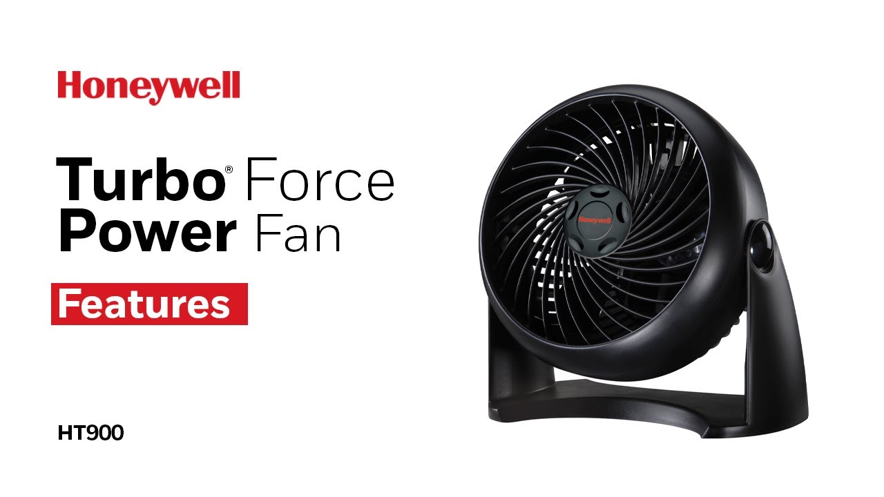 Honeywell Table Air Circulator Fan HT900 - Product Features