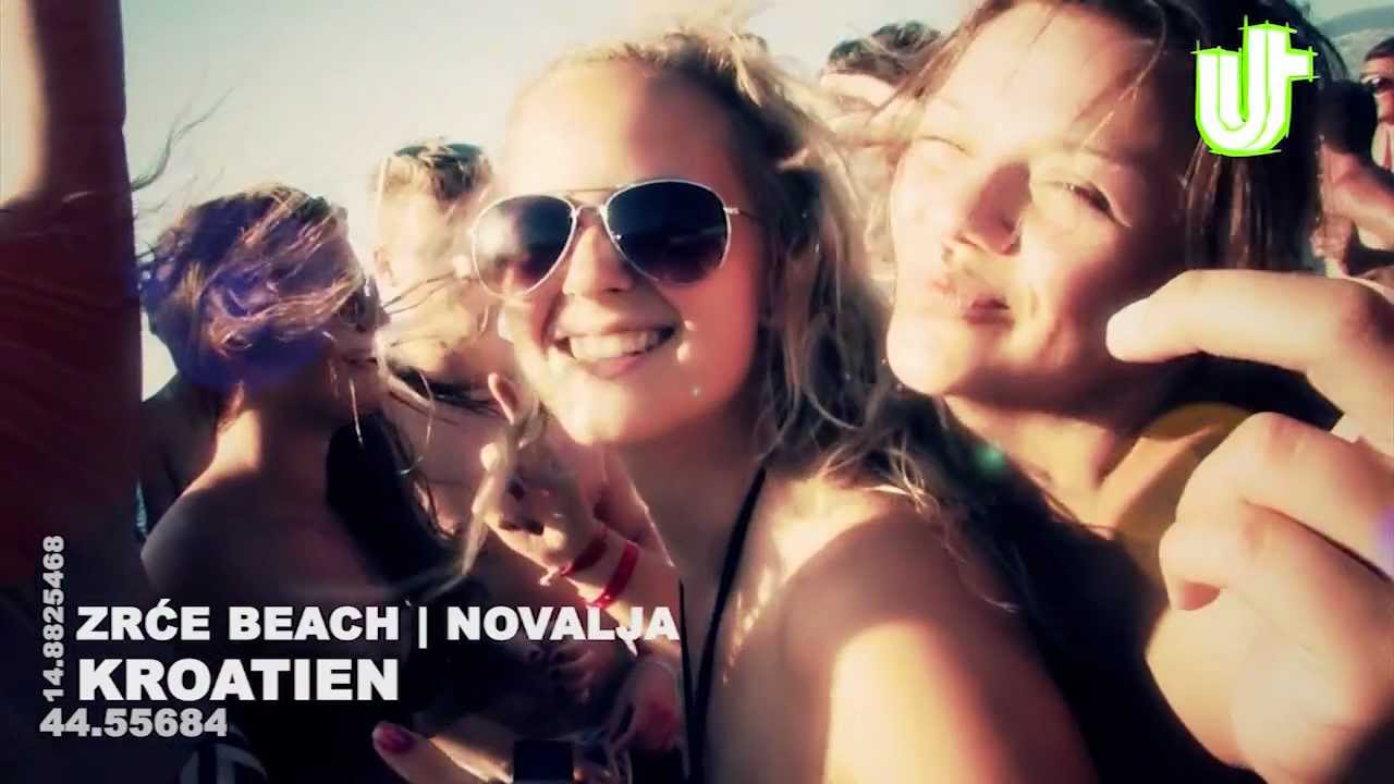 Novalja / Kroatien - das Megapartyziel am  Zrce Beach