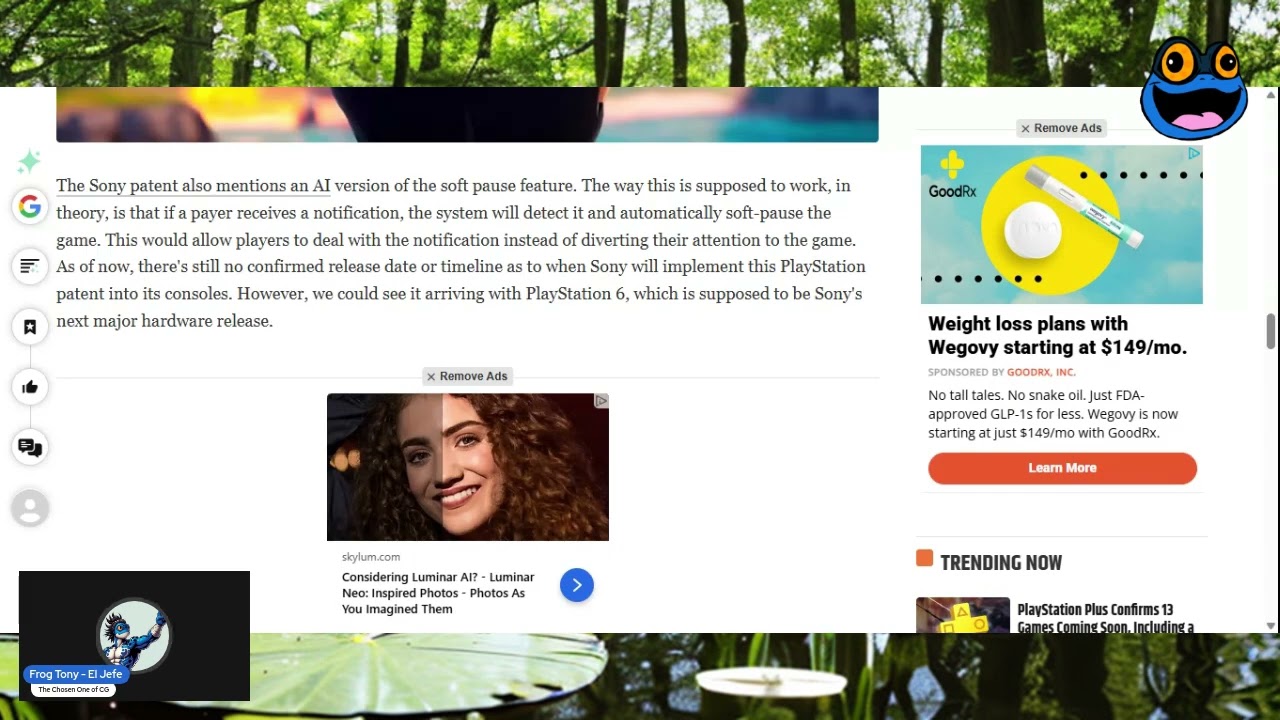 Sony Patents A  Soft  Pause Feature!