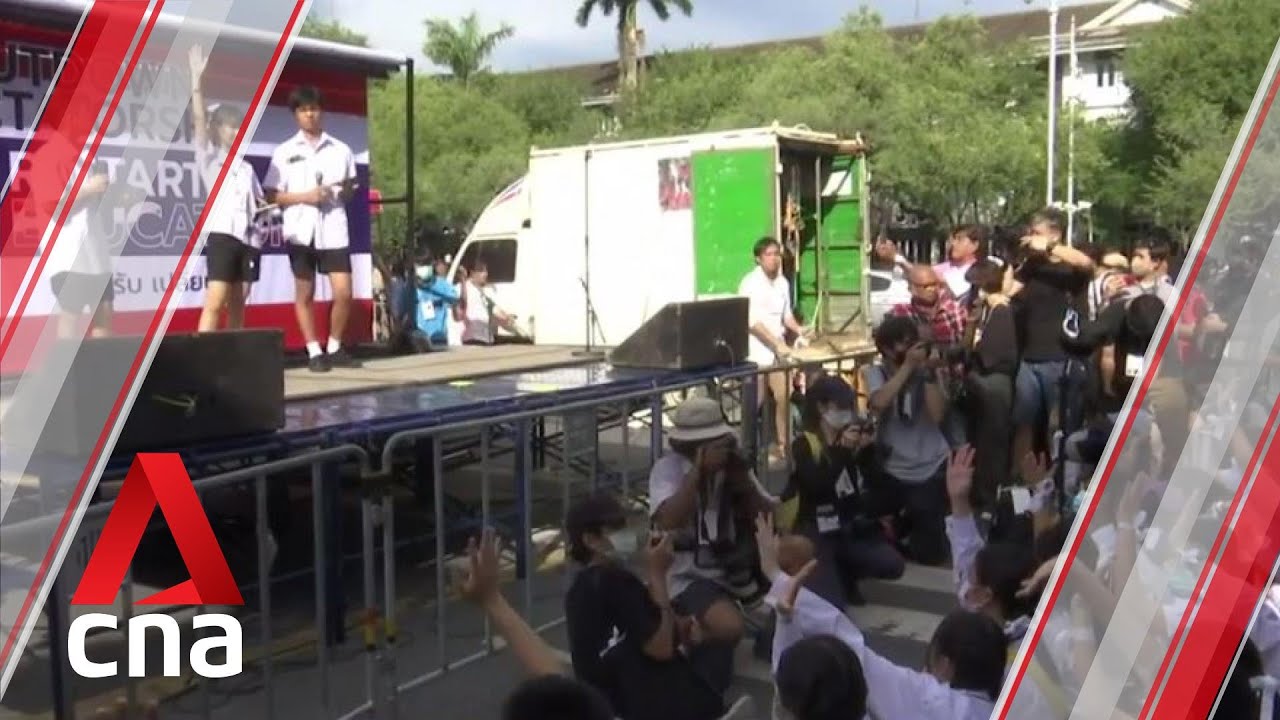 Thailand protests: Students call for reforms in country's education system