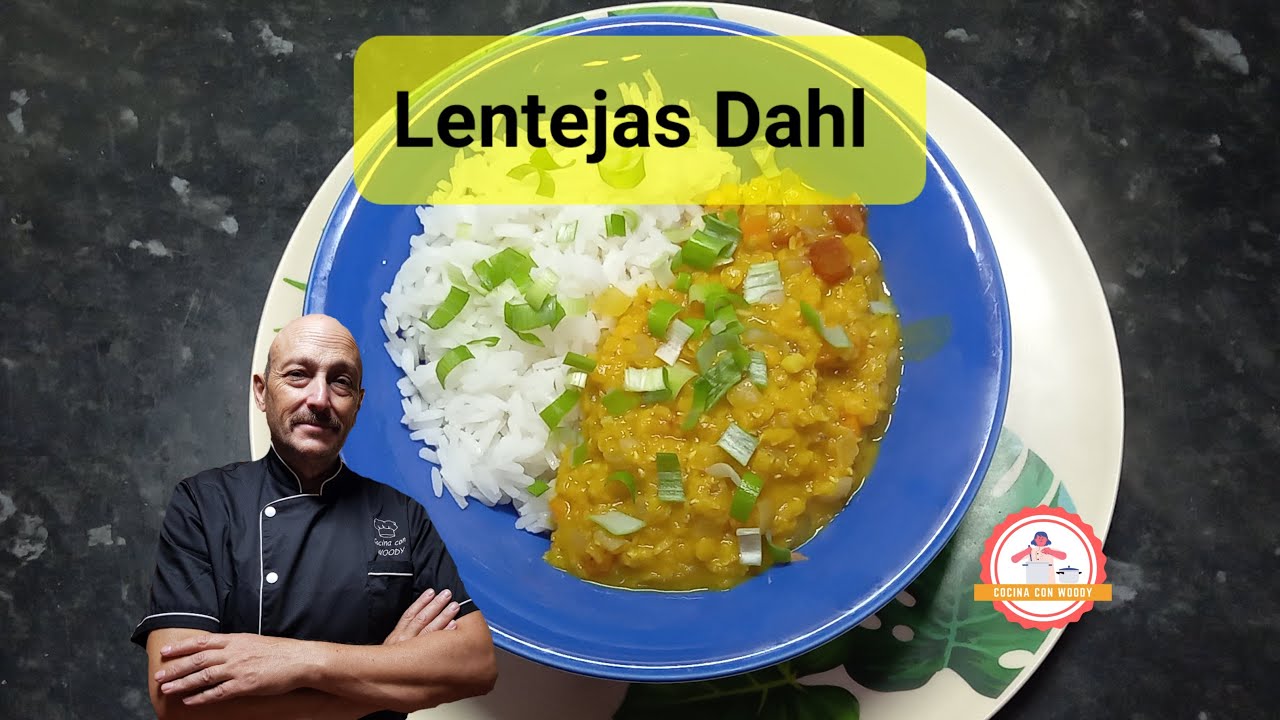 Lentejas Dahl (cocina India)