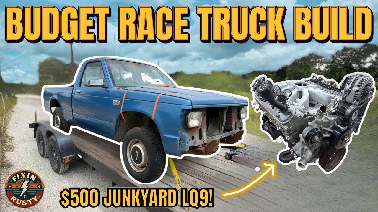 Budget LS Street/Strip Race Truck Build – Chevy S10 Gets a Junkyard LQ9 6.0 LS