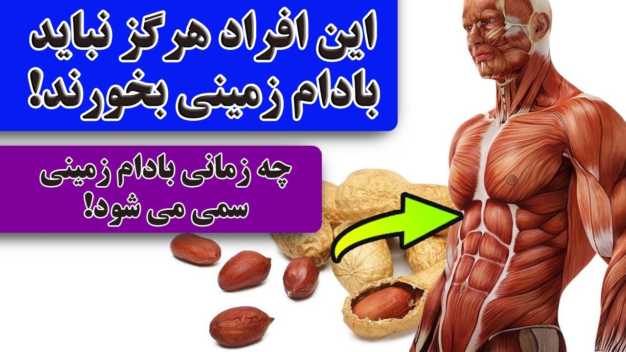 بادام زمینی برای بدن