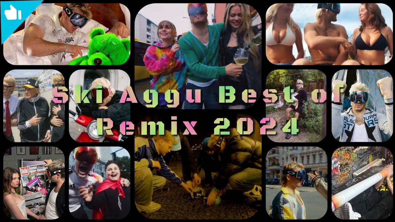 Ski Aggu Best of Remix 2024 (Hubba Bubba,Party Sahne ,IMMER uvm.)