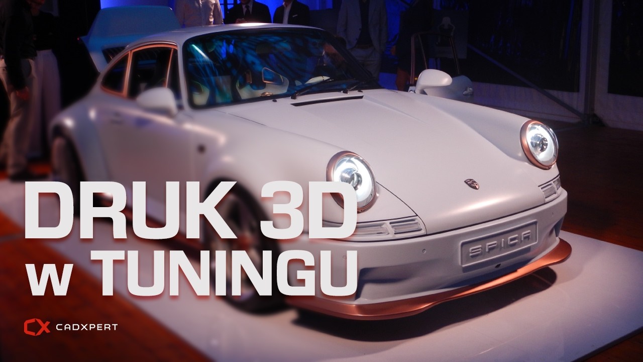 CADXPERT x Spica | Jak powstał restomod Porsche 911 dzięki drukowi 3D